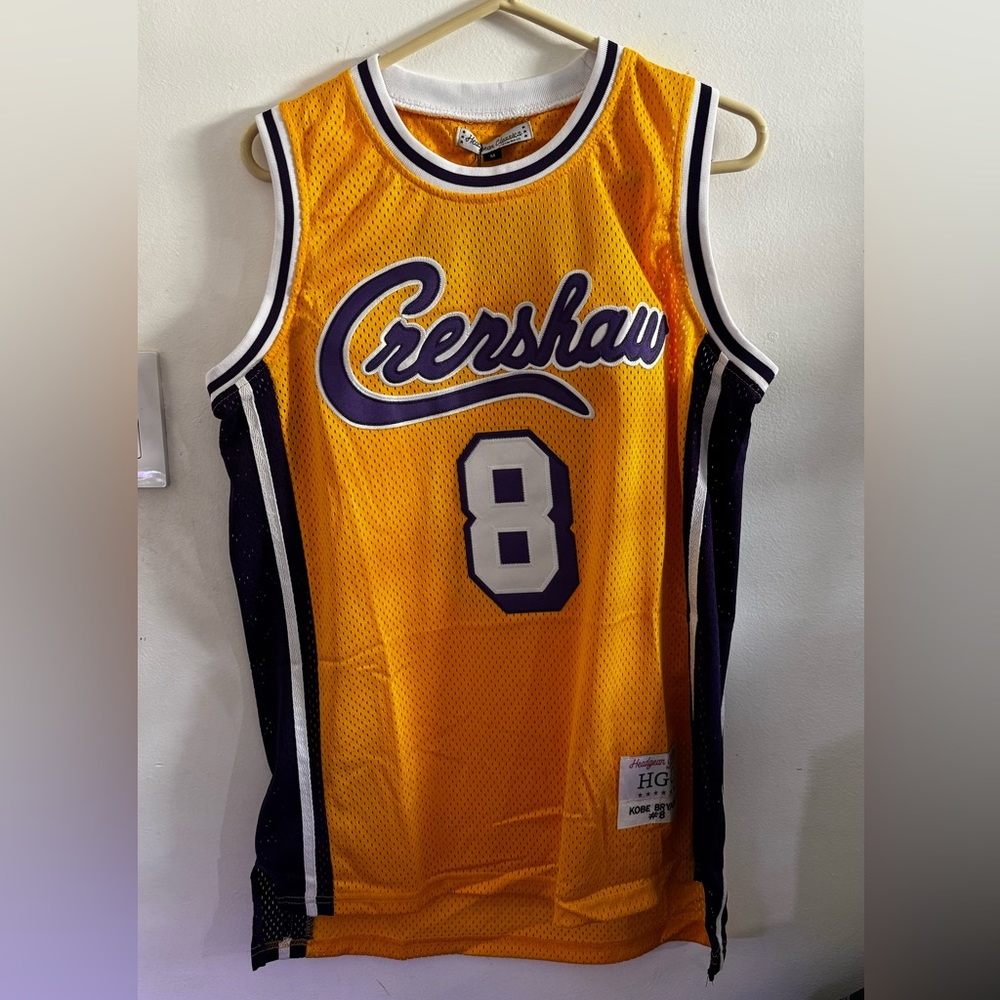 Kobe Crenshaw Jersey (Lakers Colorway) Brand New